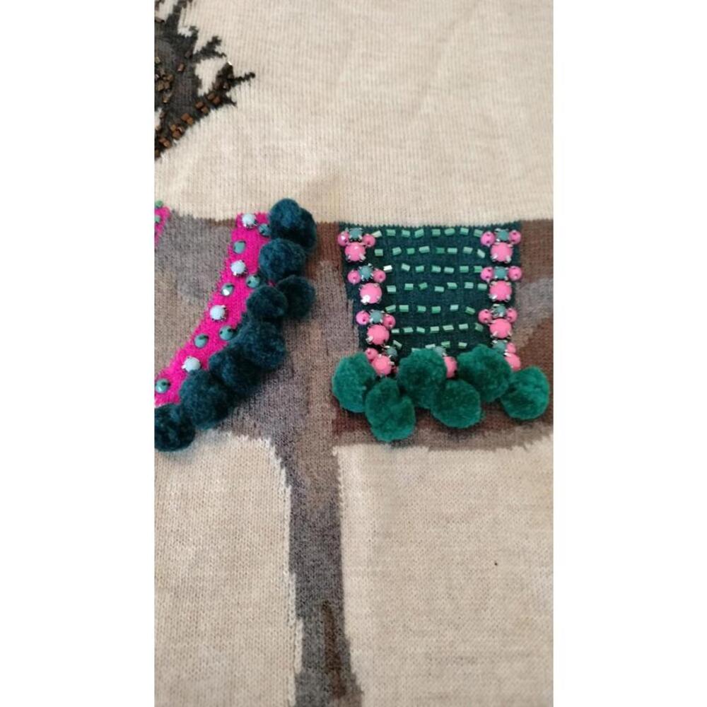 JOULES FESTIVE LUX REINDEER SWEATER, Size 8 - Picture 5 of 15